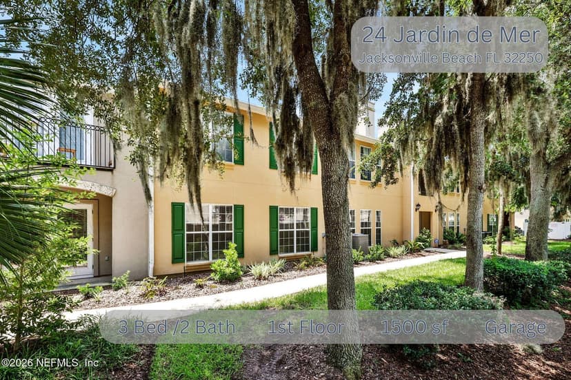24 JARDIN DE MER Place 24, Jacksonville Beach, FL 32250